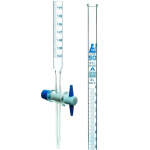 Bureta - llave vidrio Servolab