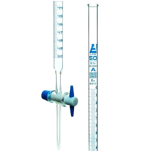 Bureta - llave vidrio Servolab