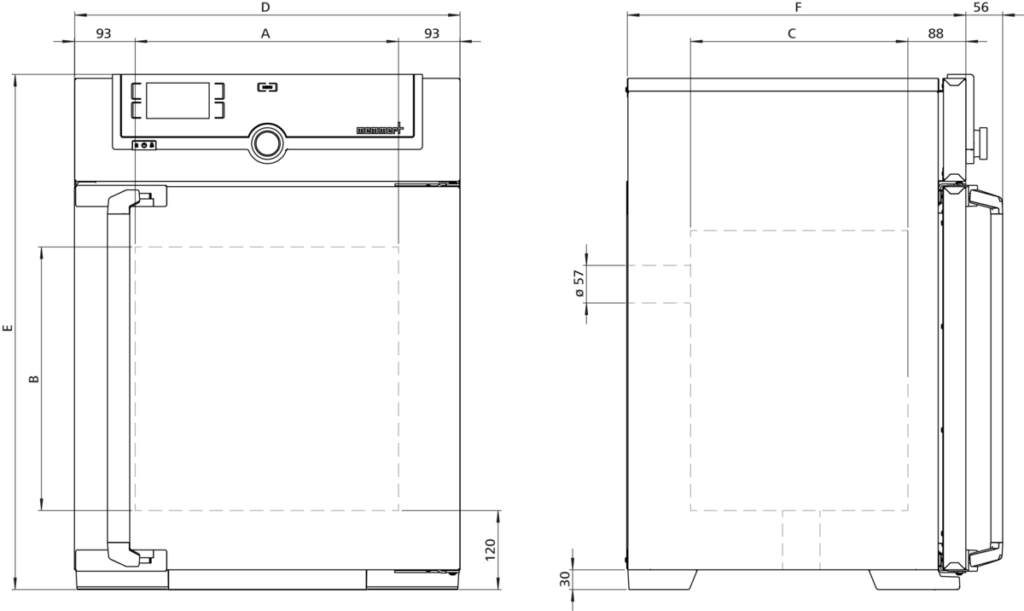 Incubador IN55 Servolab